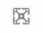 Preview: Aluminum profile 30x30 Groove 6 I-Type Lightweight 2N90 Black